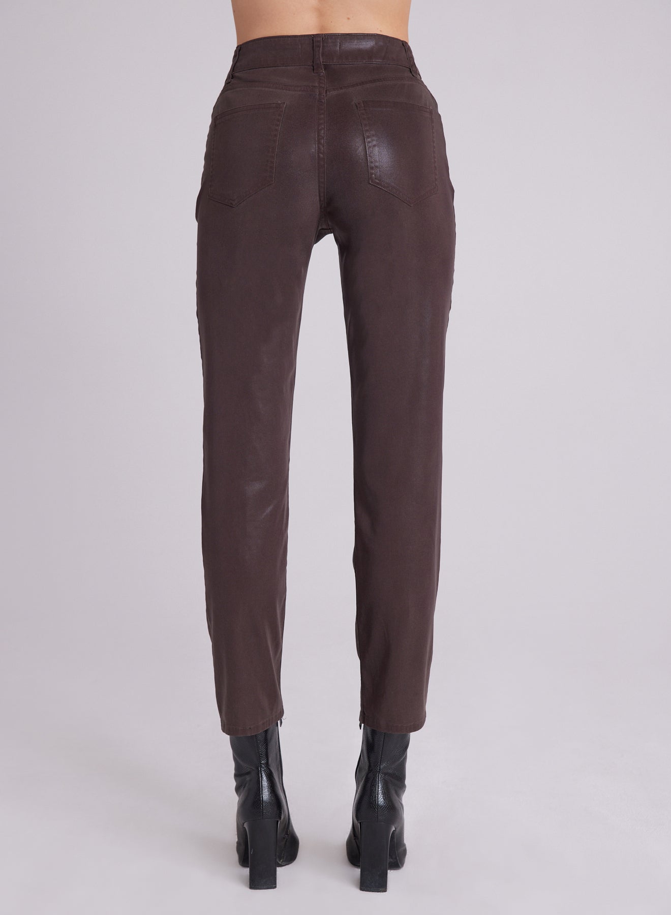 Bella DahlLennon Luxe Straight Leg Pants - Rich CarobBottoms