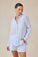 Bella DahlLinen Pocket Button Down - Perennial BlueTops