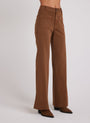 Bella DahlLola Two Pocket Wide Leg - Spiced BrownBottoms