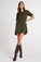 Bella DahlLong Sleeve A - Line Shirt Dress - Italian Herbproduct