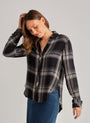 Bella DahlLong Sleeve Button Down - Vintage Ivy PlaidTops