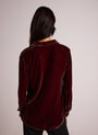 Bella DahlLong Sleeve Clean Shirt - Winter RougeTops