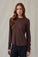 Bella DahlLong Sleeve Crew Tee - Chestnut BrownTops