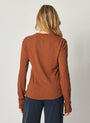 Bella DahlLong Sleeve Crew Tee - Twilight GoldTops