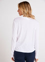 Bella DahlLong Sleeve Crew Tee - WhiteTops