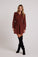 Bella DahlLong Sleeve Pintuck Dress - Cherry MahoganyDresses