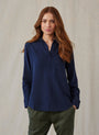 Bella DahlLong Sleeve Pullover Tunic - Endless SeaTops