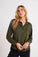 Bella DahlLong Sleeve Seamed Shirt - Italian HerbTops