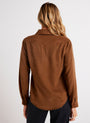 Bella DahlLong Sleeve Seamed Shirt - Twilight Goldproduct