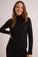 Bella DahlLong Sleeve Turtleneck Sweater - BlackSweaters