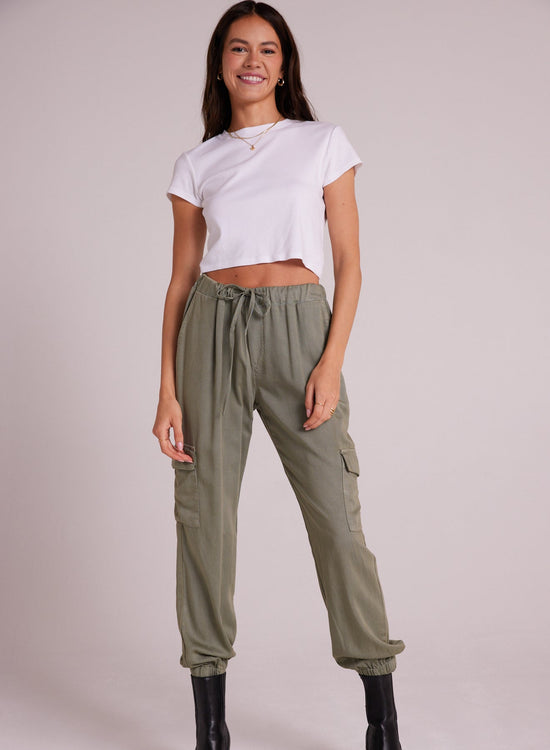 Bella DahlLuella Cargo Jogger - Army FrostBottoms