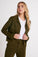 Bella DahlMadison Flap Pocket Jacket - Olive SpiceSweaters & Jackets