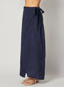 Bella DahlMaxi Wrap Skirt - Brazilian NavyBottoms