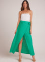 Bella DahlMaxi Wrap Skirt - Tropical GreenBottoms