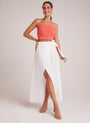 Bella DahlMaxi Wrap Skirt - WhiteBottoms