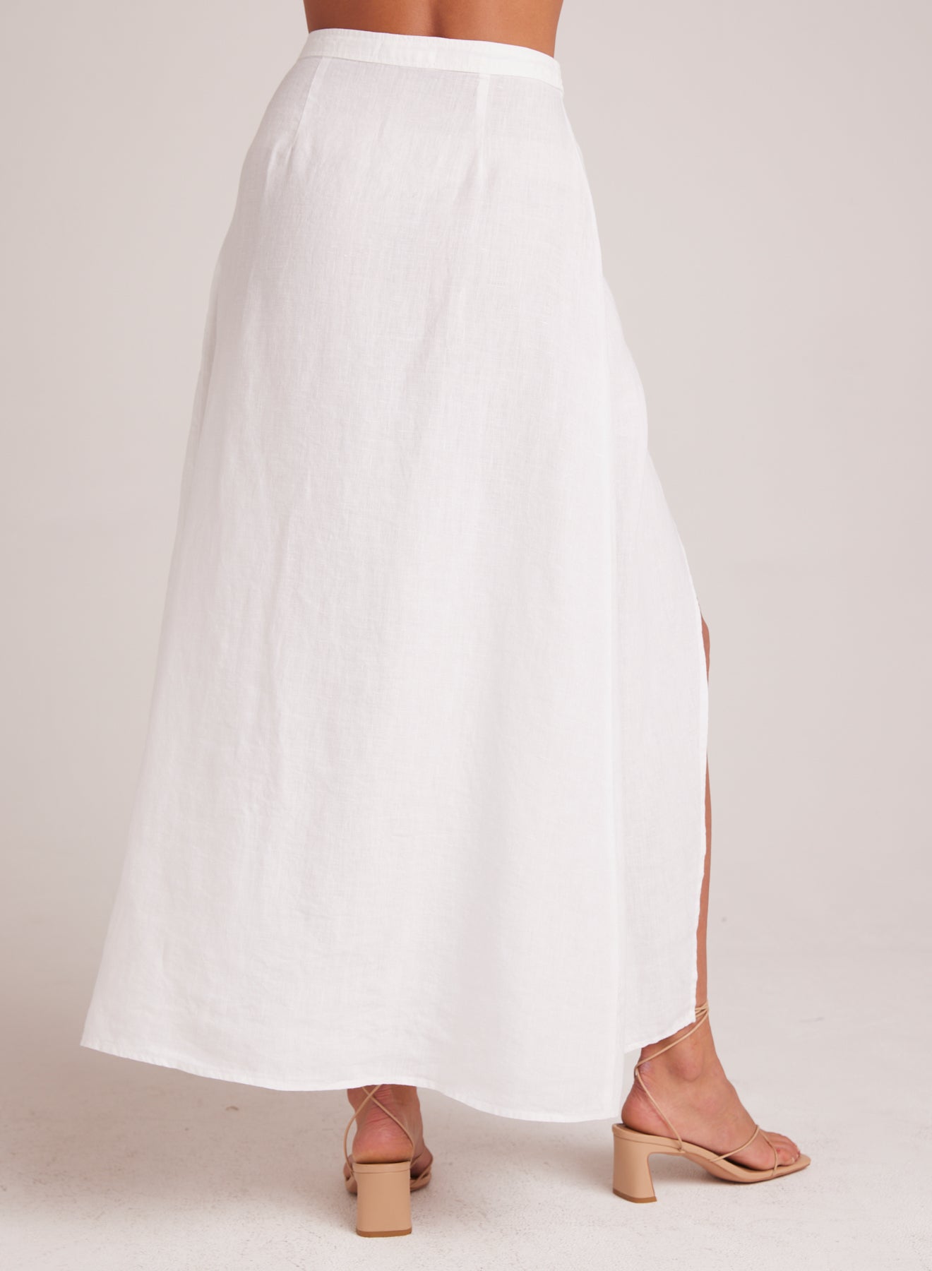 Bella DahlMaxi Wrap Skirt - WhiteBottoms