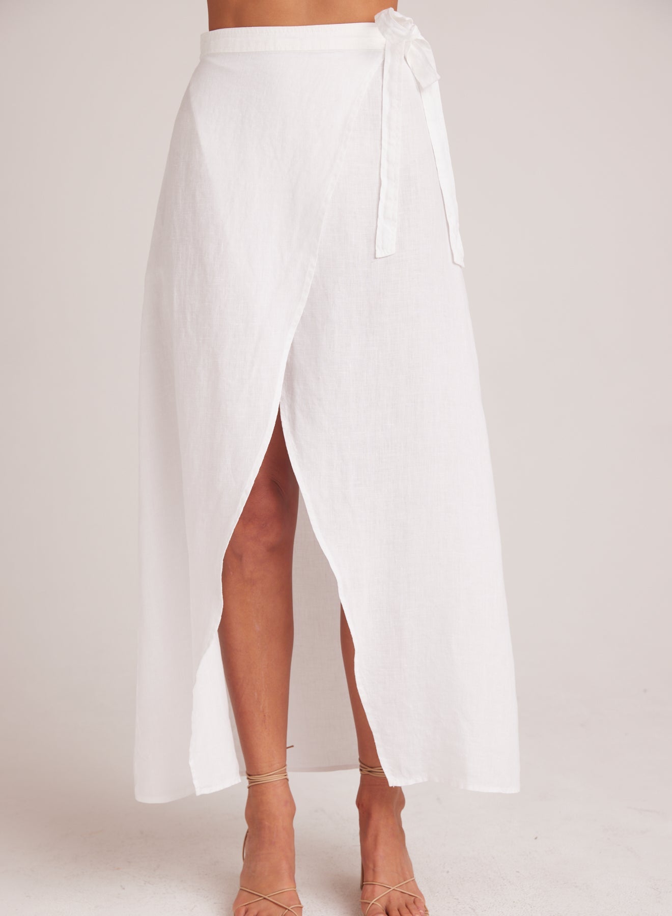 Bella DahlMaxi Wrap Skirt - WhiteBottoms