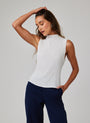 Bella DahlMock Neck Top - WhiteTops