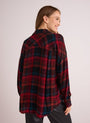 Bella DahlOversized Button Down - Winter Berry PlaidTops