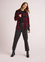 Bella DahlOversized Button Down - Winter Berry PlaidTops