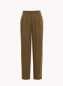 Bella DahlPleat Front Trouser - Autumn OliveBottoms