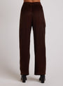 Bella DahlPleat Front Trouser - Mahogany BrownBottoms