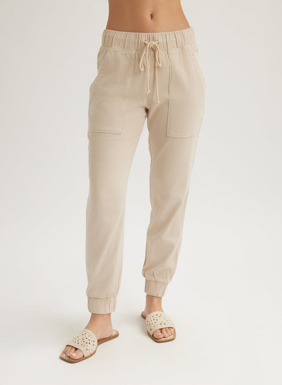 Bella DahlPocket Jogger - Linen SandBottoms