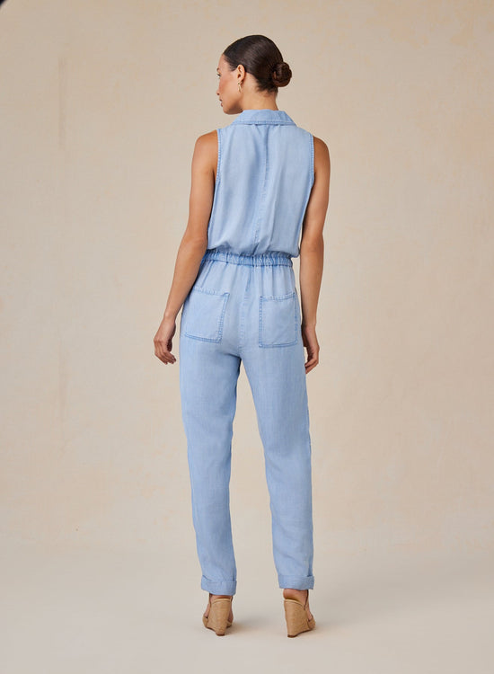 Bella DahlPocket Jumpsuit - Coastal Spray WashJumpsuits & Rompers