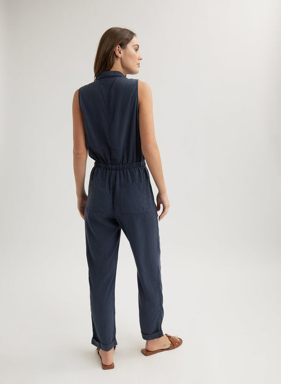 Bella DahlPocket Jumpsuit - Endless SeaJumpsuits & Rompers