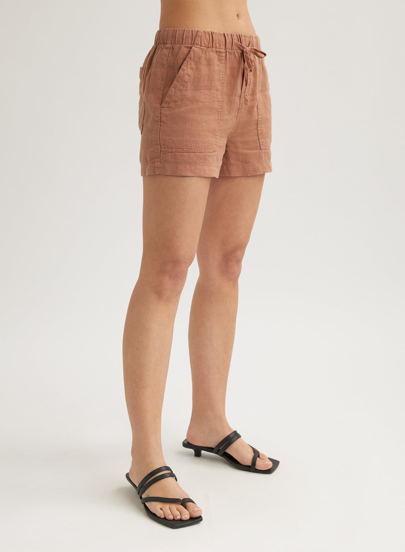 Bella DahlPocket Short - Terracotta BrownBottoms