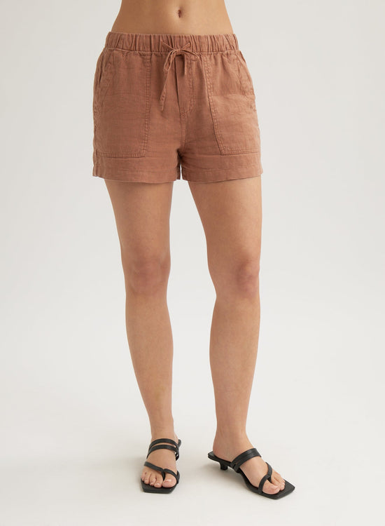 Bella DahlPocket Short - Terracotta BrownBottoms