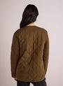 Bella DahlQuilted Jacket - Autumn OliveSweaters & Jackets