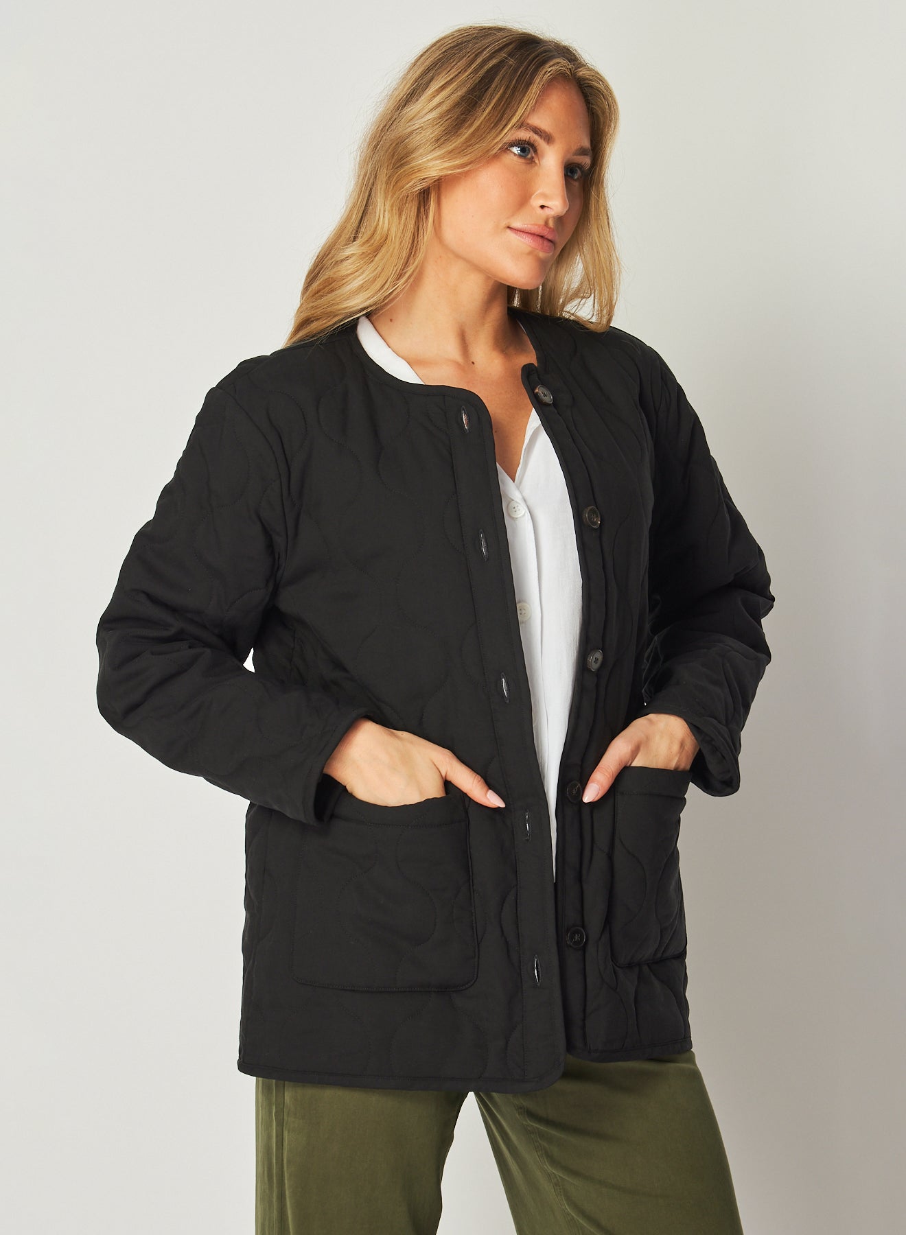 Bella DahlQuilted Jacket - BlackCoats & Jackets