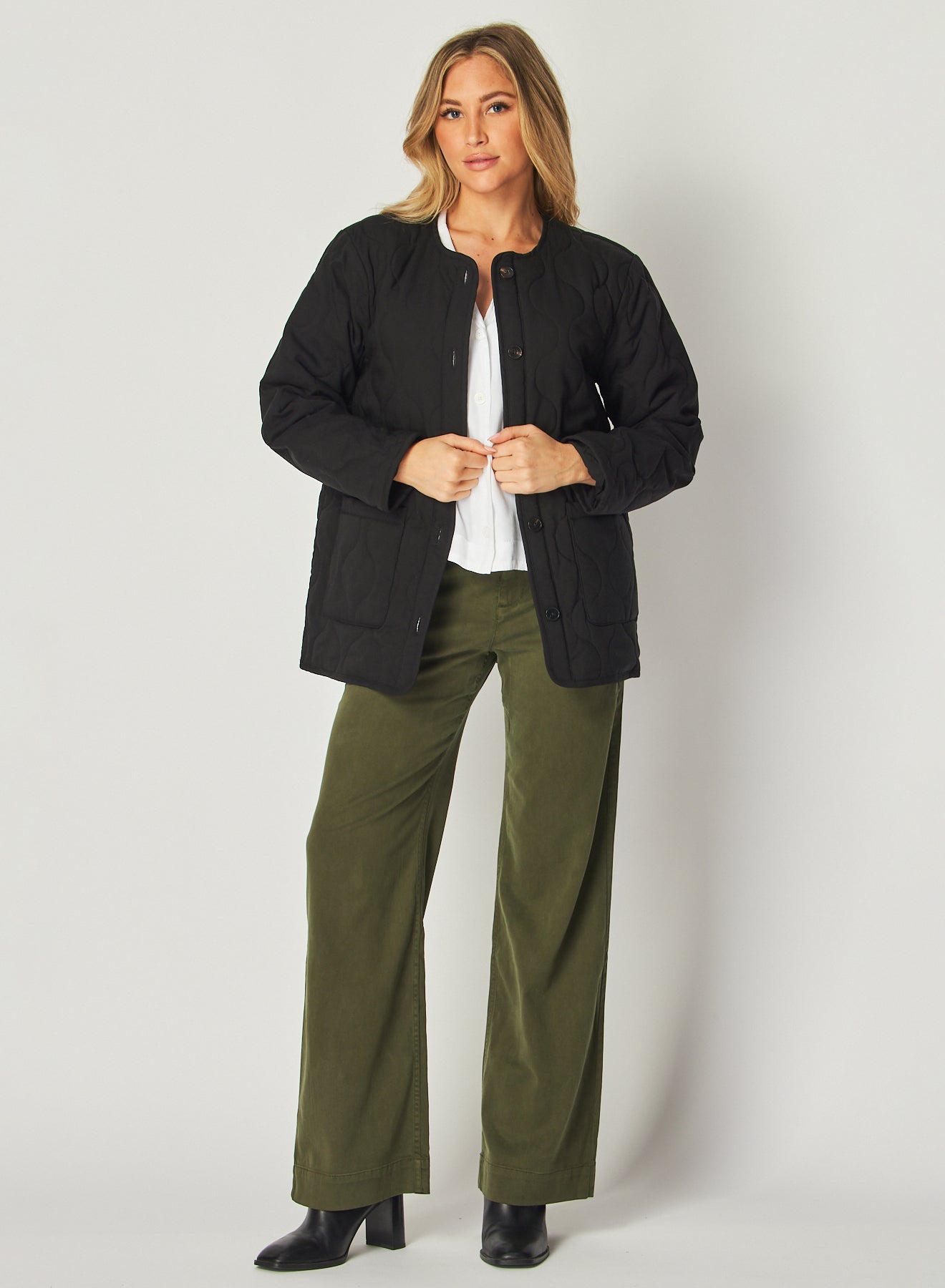 Bella DahlQuilted Jacket - BlackCoats & Jackets