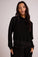 Bella DahlRaglan Hoodie Sweatshirt - BlackSweaters