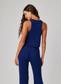 Bella DahlRaw Edge Tank - Navy CoastTops