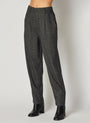 Bella DahlRelaxed Pleat Front Trouser - Glencheck PlaidBottoms