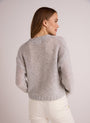 Bella DahlRelaxed V - Neck Sweater - Heather GreySweaters