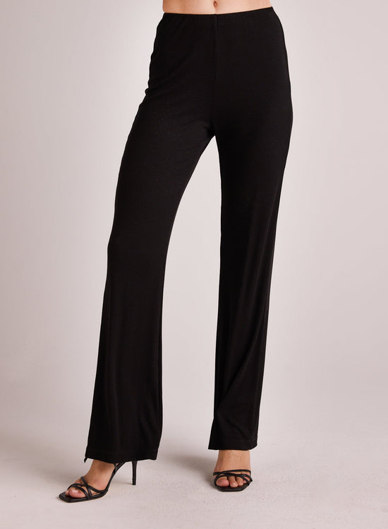 Bella DahlRib Wide Leg - BlackBottoms