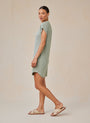 Bella DahlRoll Sleeve T-Shirt Dress - Olive GroveDresses