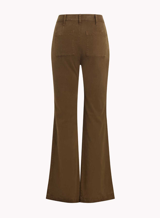 Bella DahlRyder Pintuck Wide Leg - Olive SpiceBottoms