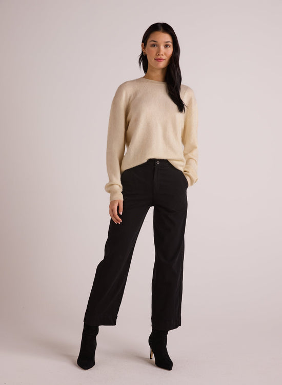 Bella DahlSaige Tux Stripe Crop - BlackBottoms