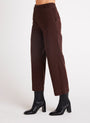 Bella DahlSaige Wide Leg Crop - Chocolate PlumBottoms