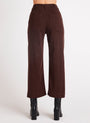 Bella DahlSaige Wide Leg Crop - Chocolate PlumBottoms