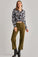 Bella DahlSaige Wide Leg Crop - Olive SpiceBottoms