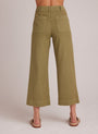 Bella DahlSaige Wide Leg Crop - Tropical OliveBottoms