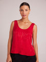 Bella DahlScoop Neck Tank - Summer RougeTops