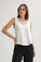 Bella DahlScoop Neck Tank Top - WhiteTops