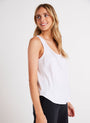 Bella DahlScoop Neck Tank - WhiteTops