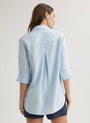 Bella DahlShirt Tail Button Down - Clear WaterTops